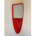 Rear tail light red lens