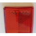 Rear tail light red lens